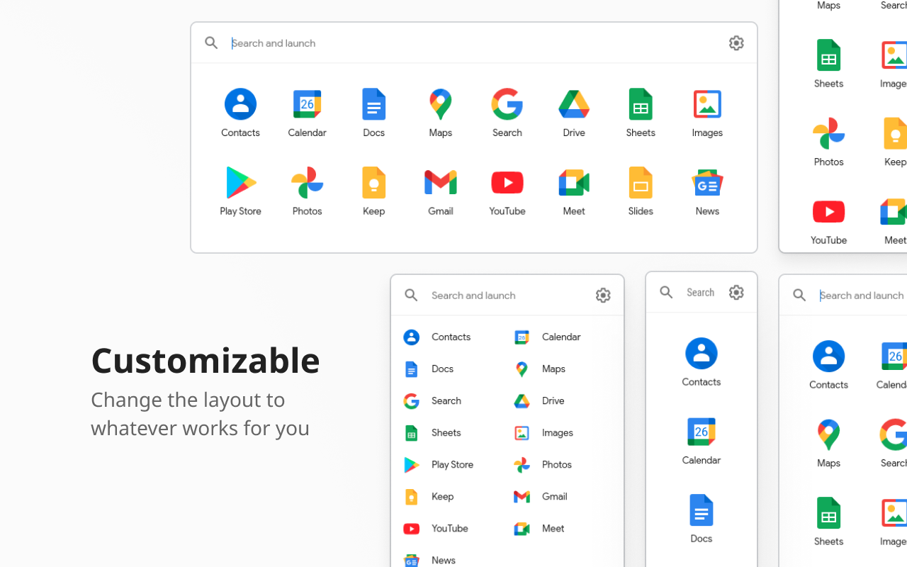 Shortcuts for Google 